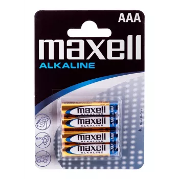 Maxell Battery Alkaline LR-03 AAA 4-pack ühekordne patarei