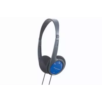 Panasonic RP-HT010E-A must/sinine kõrvaklapid 1,2 m kaabel ülikerged