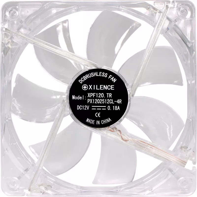 Xilence XF046 120 mm punase LED-ga korpuseventilaator