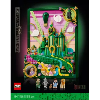 Ehitusklotsid Wicked 75685 Obraz Emerald City