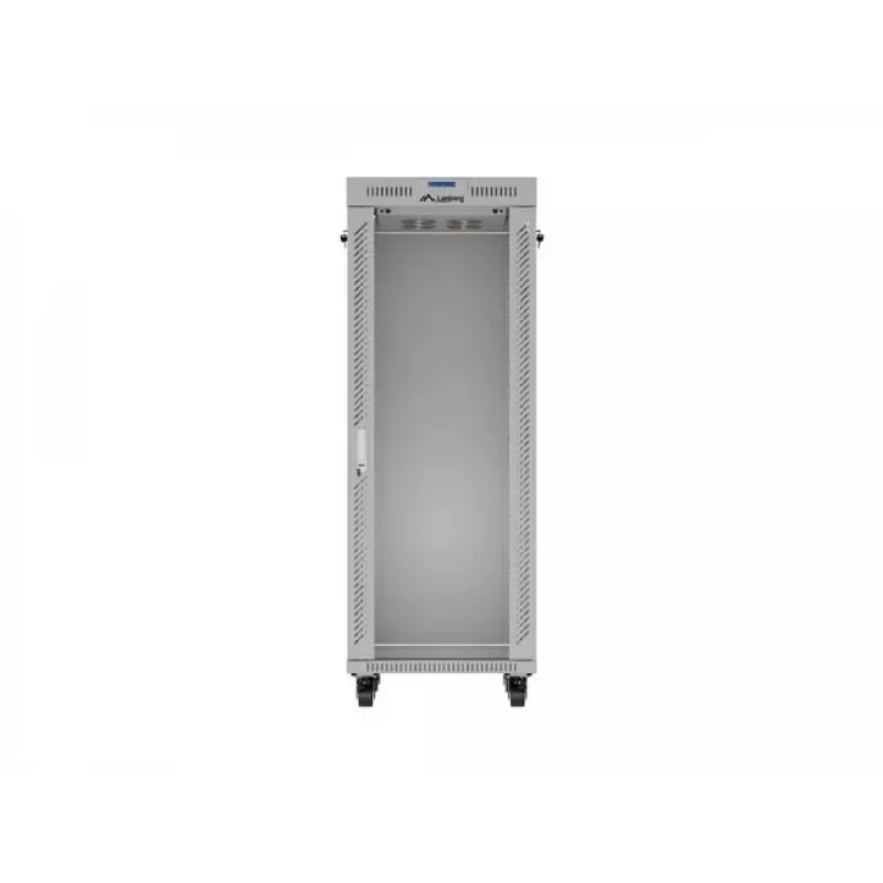 19-tolline 32U LANBERG püstikapp hall klaasukse ja LCD-ga 600×800 mm (tasapakendis)