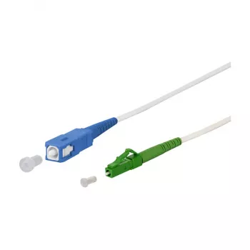 METZ CONNECT OpDAT patch-kaabel SC UPC/LC APC OS2 valge 151P7EOJA20E - Kaabel - Ühemoodiline kiud (151P7EOJA20E)