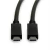 USB-kaabel ROLINE 11.02.9056 0.5m USB 3.2 Gen 2 10 Gbit/s USB C Must