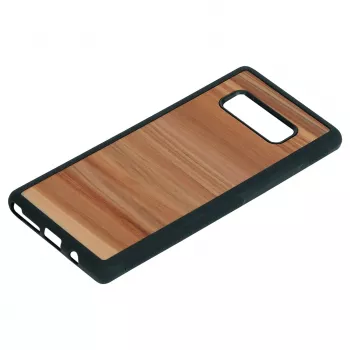 Man and wood nutitelefoni ümbris Galaxy Note 8-le — cappuccino must kaitseümbris