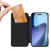 nevox Vario seeria raamatukaanetüüpi ümbris iPhone 17 must - ümbris (2514)