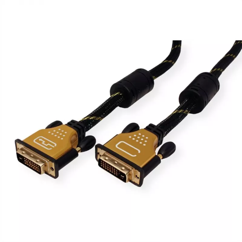 DVI-kuvarikaabel ROLINE GOLD 5 m mudel 11.04.5514