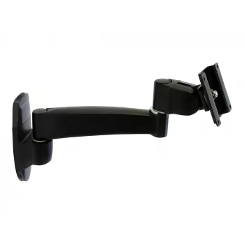 Ergotron 200 Series - Seinale kinnitatav komplekt (seinahoidik) - monitorile - 1 pikendus - teras - must - ekraani suurus: kuni 81,3 cm (kuni 32 tolli)