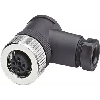 Phoenix Contact 1662984 juhtmepistik M12 must - roostevaba teras (1662984)
