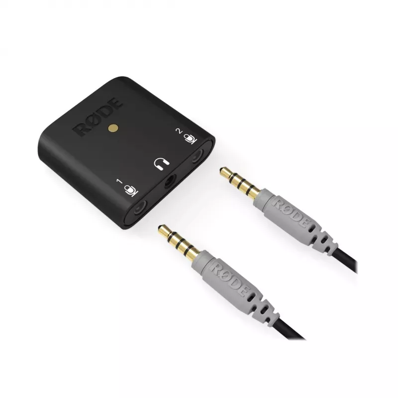 RØDE AI-Micro heliliides Kahekanaliline 24 bit 48 kHz Must
