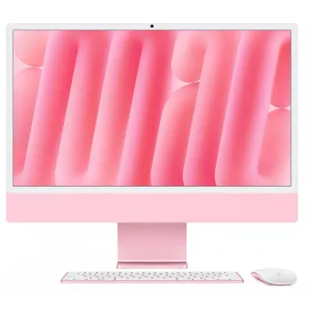 iMac 24 tolli: M4 10/10, 16 GB, 512 GB SSD – roosa