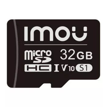 MicroSD-mälukaart IMOU ST2-32-S1 32 GB — Klass 10, 95 MB/s lugemine, 25 MB/s kirjutamine, U1/V10