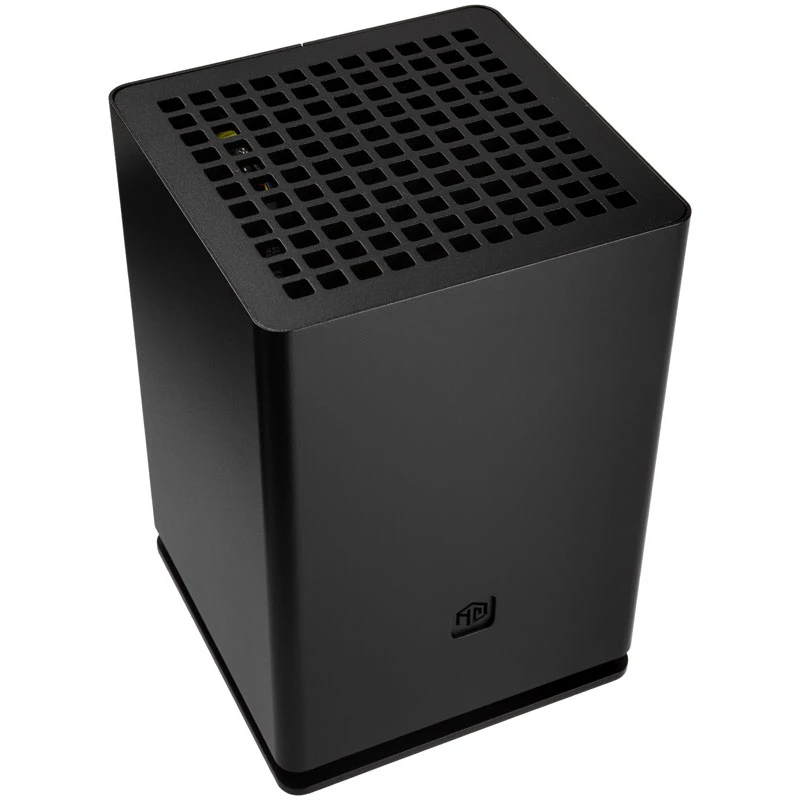 Arvutikorpus HGC Osmi 3.1 Mini-ITX korpus - Must