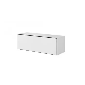 Cama suletud hoiukapp ROCO RO1 112/37/39 valge/must/valge
