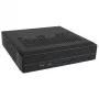 Akasa Cypher MX3 - Mini Tower - PC - SGCC - Must - Õhuke Mini-ITX - Kõvaketas - Toide (A-ITX38U3-M1B)