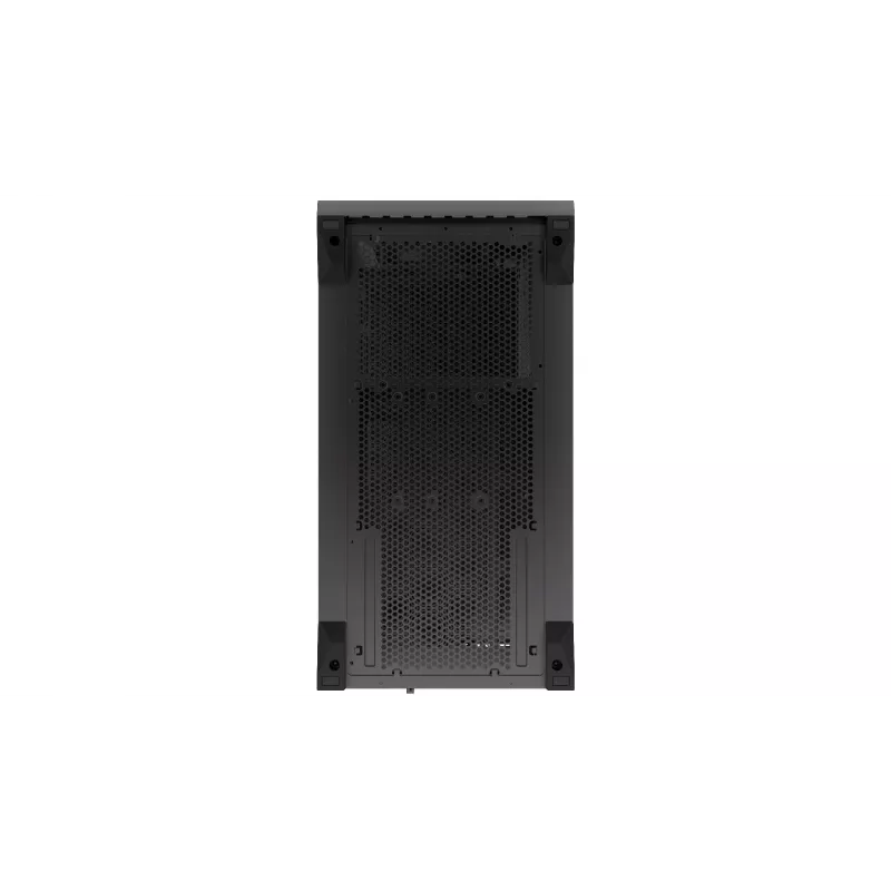 Arvutikorpus KRUX Palum KRXD008 ATX Must — 2x3,5 tolli pesa, 2x2,5 tolli pesa, 2x120 mm ventilaatorit, GPU kuni 39,5 cm