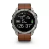 Garmin Fenix 8 3,56 cm (1,4) AMOLED 51 mm digitaalne 454 x 454 pikslit puutetundlik titaan Wi-Fi GPS (satelliit)