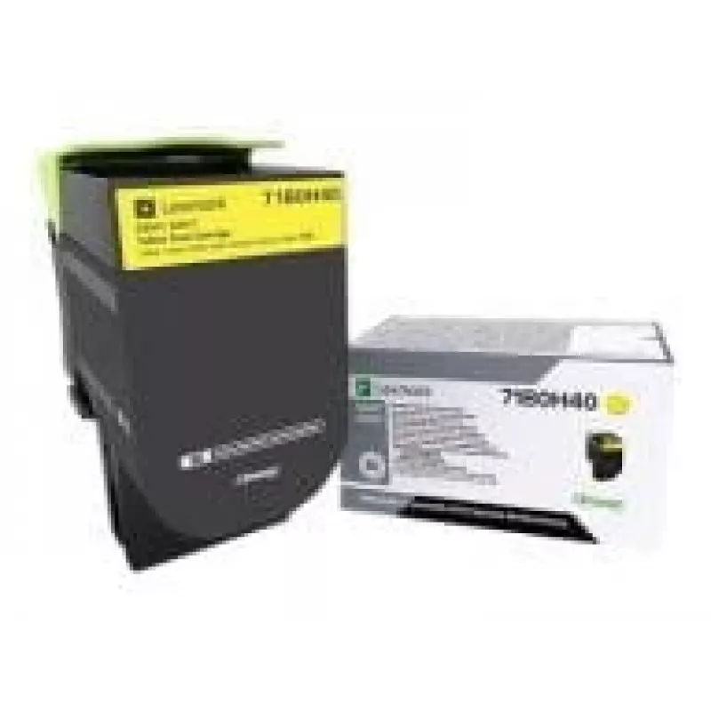 Toner Lexmark TONER REGULAR OPEN kollane CRTG 71B0H40 3000 lehekülge