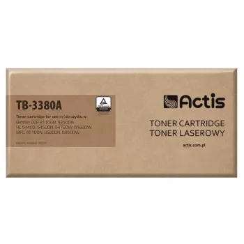 Actis TB-3380A tooner (asendus Brother TN-3380 jaoks; Standard; 8000 lehekülge; must)