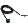 XSPC Verschlussstopfen mit Temperatursensor G1/4 Zoll - schwarz, 50 cm
