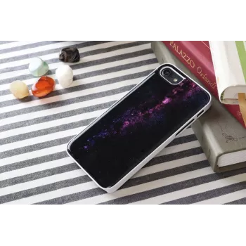 Kaitsev telefoniümbris iKins Apple iPhone 8/7 jaoks — Linnutee valge
