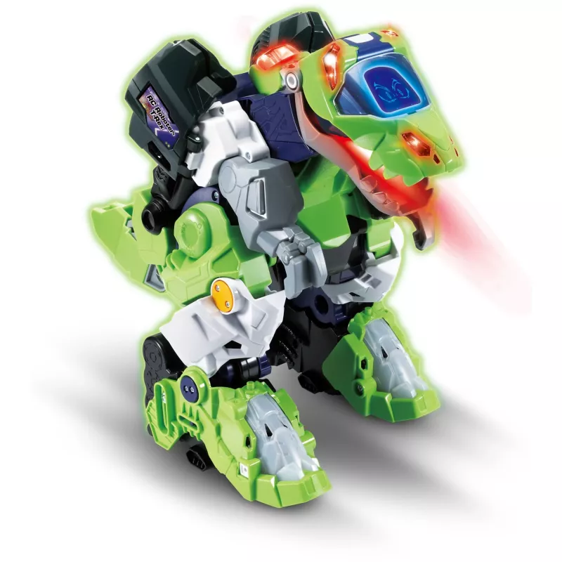 Kaugjuhitav dinosaurusmänguasi VTech Switch & Go Dinos T-Rex, muundub dinosauruse ja sõiduki vahel, lastele