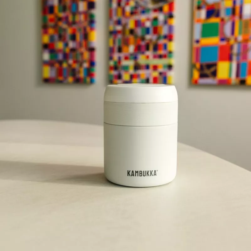 Toidutermos Kambukka Bora 600 ml Kriitvalge (11-06013)