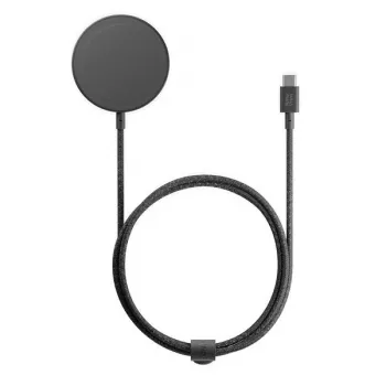 Juhtmeta laadimisalus native union Snapstand Qi2 USB 1.5 m kaabel Must