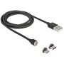 USB-kaabel DeLOCK 85723 USB 2.0 1,1 m USB A USB-C/Mikro-USB-B must