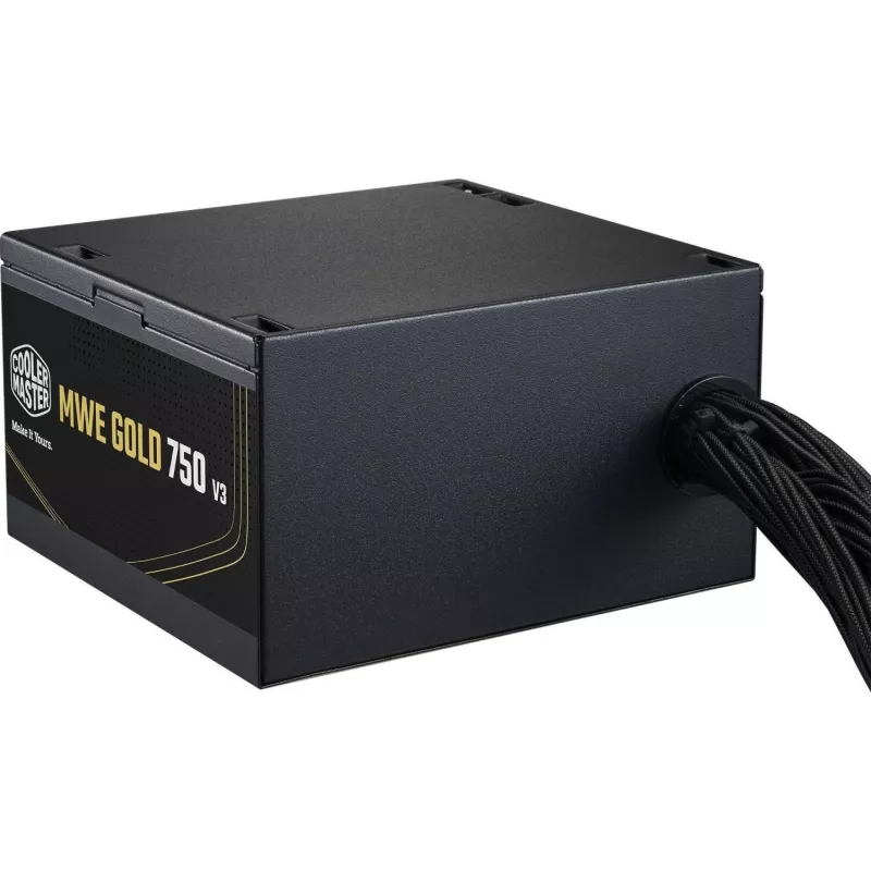 Toiteplokk Cooler Master MWE GOLD 750v3 ATX 3.1 750W 80 PLUS Gold mittemodulaarne, 6x SATA, 4x 6+2 PCIe, 2x 4+4 EPS