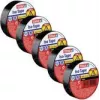 isoleerpael - komplekt Iso Tape 15 mm x 10 m 5 rulli must (56192-00502-23)