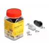 DeLOCK 66903 traatühendus RJ-45 Must Metallist Isane 25 tk
