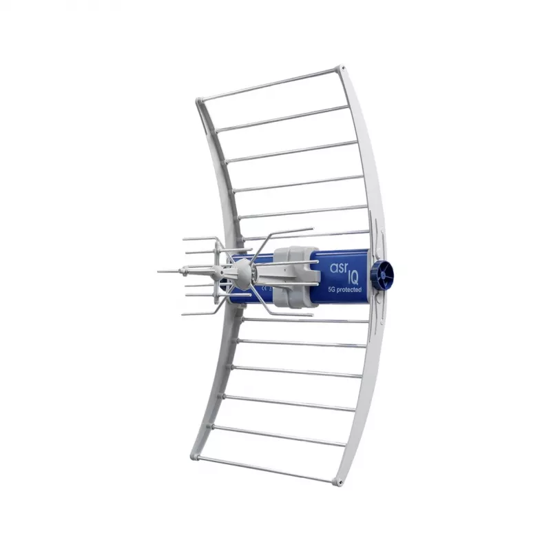 TV DVB‑T/T2 antenn ASR IQ 5G 700 PROTECTED 2023 koos ZZA‑7 toiteallikaga Telkom Telmorilt