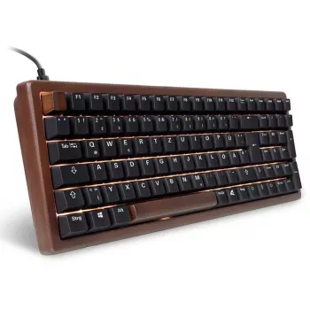 Sharkoon SGK50 S2 klaviatuur Kodu USB QWERTZ Saksa Puit