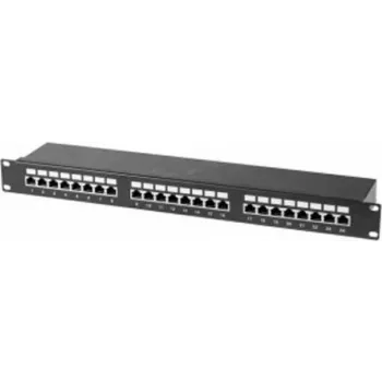 Patch-paneel Tecline 257310 1U Cat6 U/FTP Must