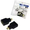 Kaabli pistikuühenduse muundur HDMI D HDMI A-ks LogiLink AH0010 must