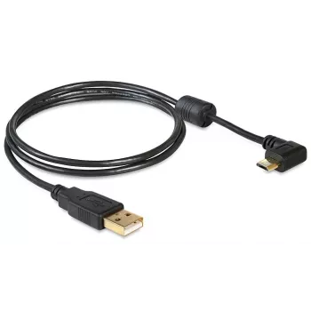 USB-kaabel DeLOCK 83147 USB 2.0 1 m USB A Micro-USB B Must