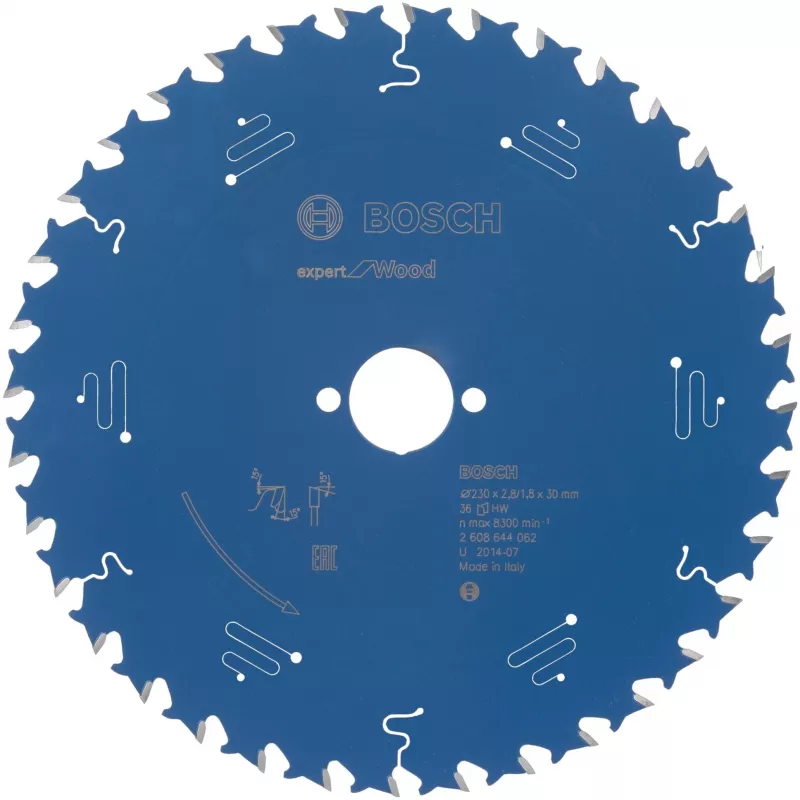 Circular saw blade Bosch 2 608 644 062 23 cm Bore 3 cm 8300 RPM