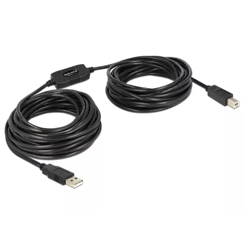 USB-kaabel DeLOCK 11m USB2.0-A - USB2.0-B