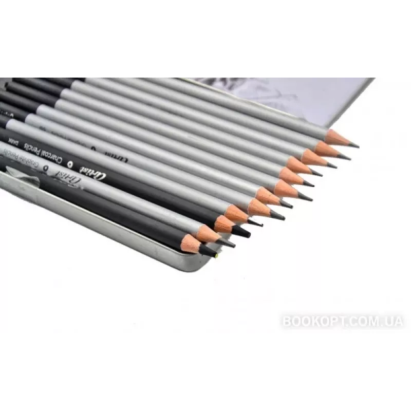 Colorino visandikomplekt 80118PTR — 12-osaline visandipliiatsite ja tarvikute komplekt