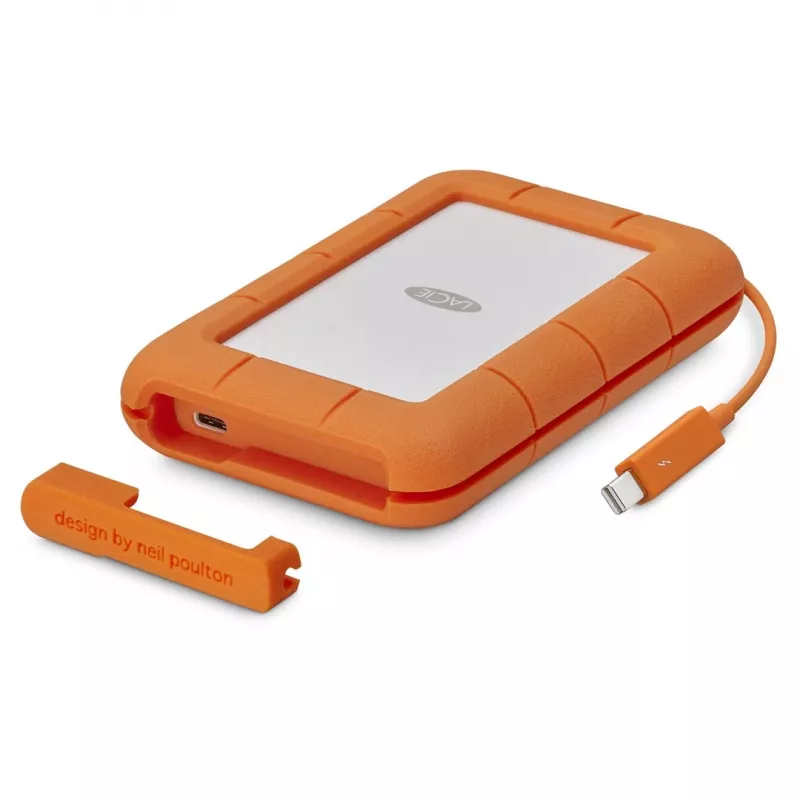 LaCie Rugged USB-C väline kõvaketas 5 TB USB Type-C 3.2 Gen 1 (3.1 Gen 1) Hall Kollane