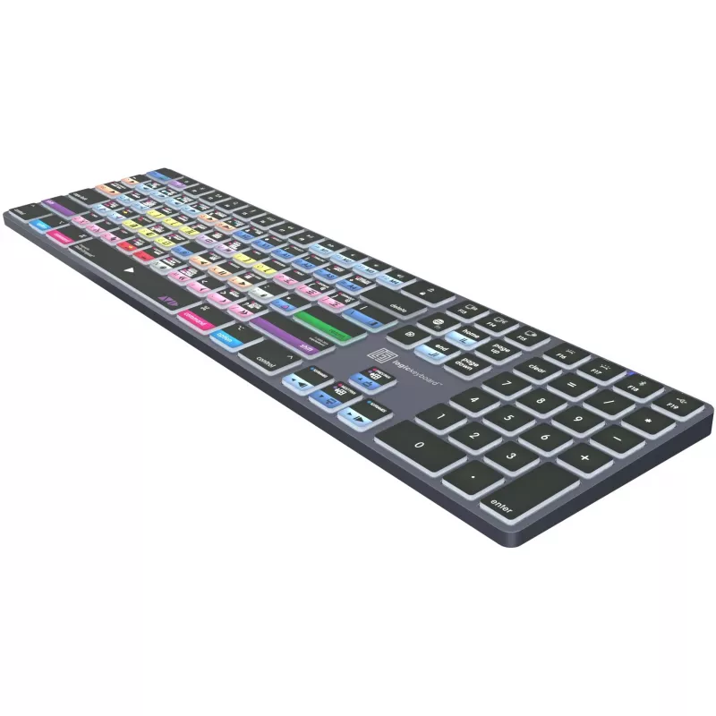 Logickeyboard Avid Media Composer - Pro Titan UK Mac - klaviatuur - QWERTY