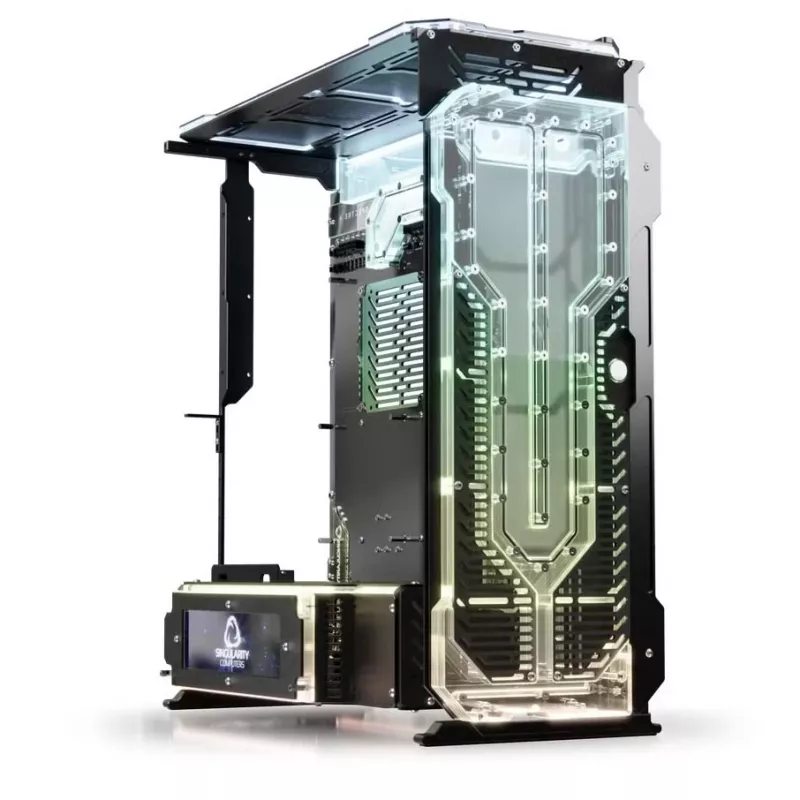 PC-korpuse esipaneel Singularity Spectre 4 Elite, akrüül, läbipaistev