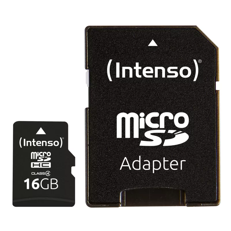 Mälukaart Intenso 16GB MicroSDHC Class 4 3403470