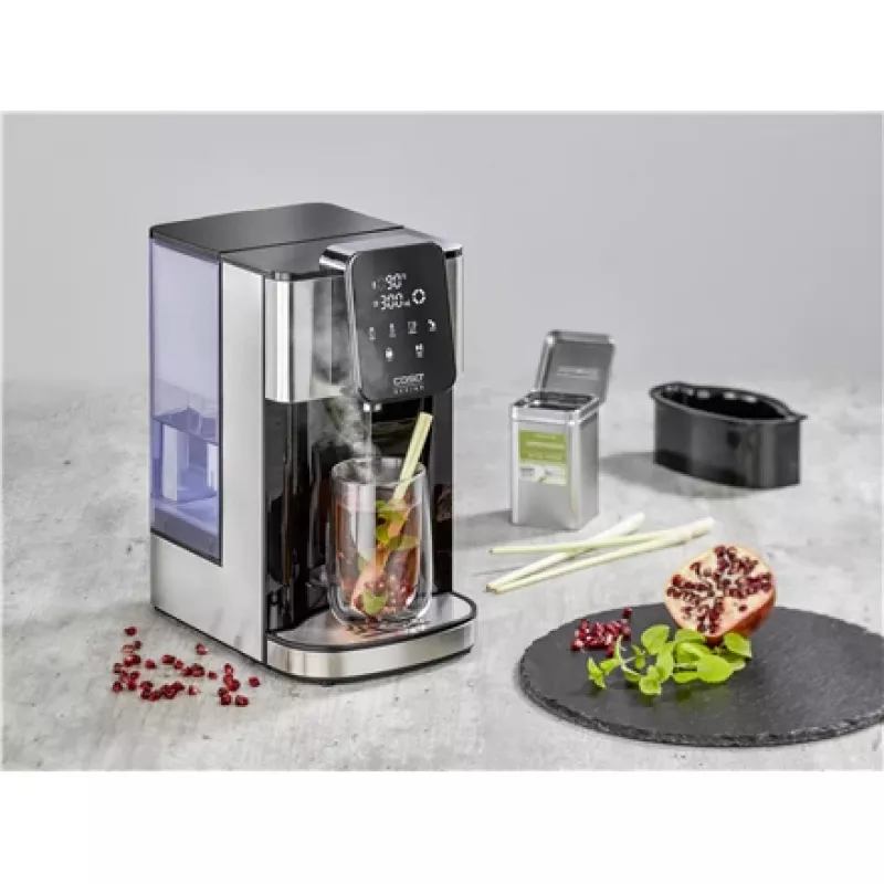 Elektriline veekeetja Caso Turbo Hot Water Dispenser HW 1660 — 4 L, 2600 W, must/roostevaba teras