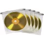 Hama CD/DVD kahekordsed kaitseümbrised, 50 tk pakend, valge, 2 plaati