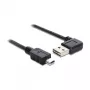 USB-kaabel DeLOCK 3m USB 2.0 A - miniUSB m/m Must