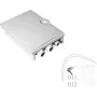 Võrgukaabel Helos FTTH-Hausanschlussbox 372088 LC/QD SC/DX 24 kiudu