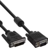 InLine DVI-A kaabel 12+5 isane / 15 kontaktiga HD isane VGA 2 m