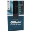 Elektriline keha- ja intiimtrimmer Gillette Body & Intimate i5 — meeste juhtmeta pardel kehahoolduseks