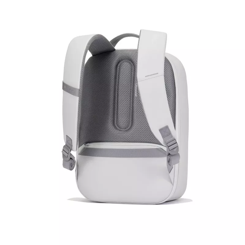 Seljakott XDDESIGN Bobby Edge vargusvastane valge — 17 L, mahutab 16-tollise sülearvuti, veekindel, 1,1 kg